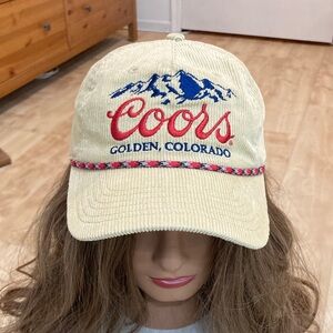 Coors Banquet Corduroy Rope hat